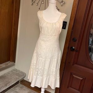 Maggy London Vintage cotton lace dress.